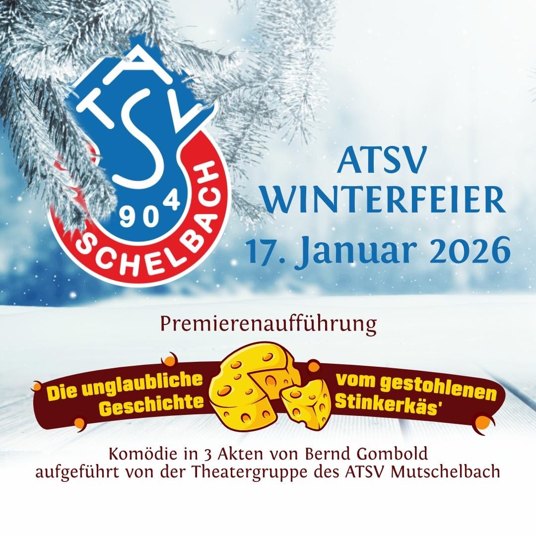 Einladung zur Winterfeier des ATSV Mutschelbach