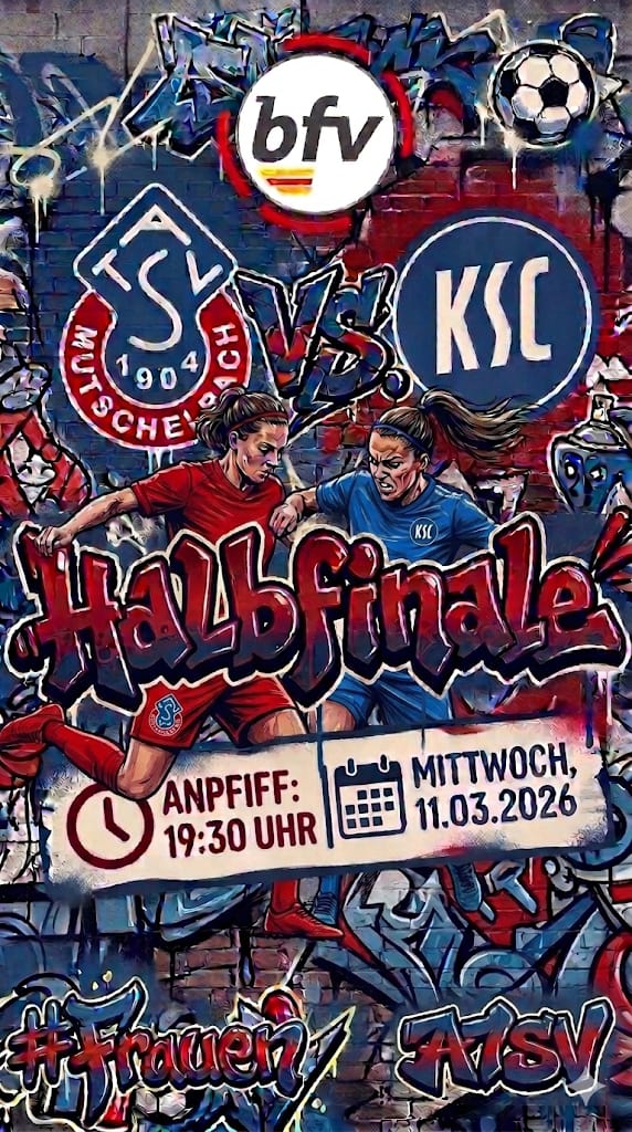 Frauen Pokal-Halbfinale: ATSV Mutschelbach vs. Karlsruher SC
